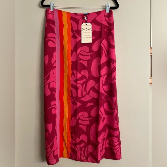NWT FARM Rio slip skirt - Picture 5 of 7